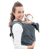 Babywearing Cover LennyLamb Softshell Grey