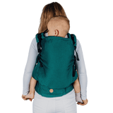 Herringbone Emerald LennyPreschool Carrier by LennyLamb