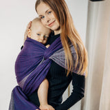 Plum Duo Woven Wrap by LennyLamb