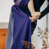 Plum Duo Woven Wrap by LennyLamb