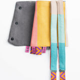 Pastels Drool Pads & Reach Straps by LennyLamb