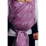 Lotus Purple Woven Wrap by LennyLamb