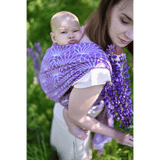 Lotus Purple Woven Wrap by LennyLamb