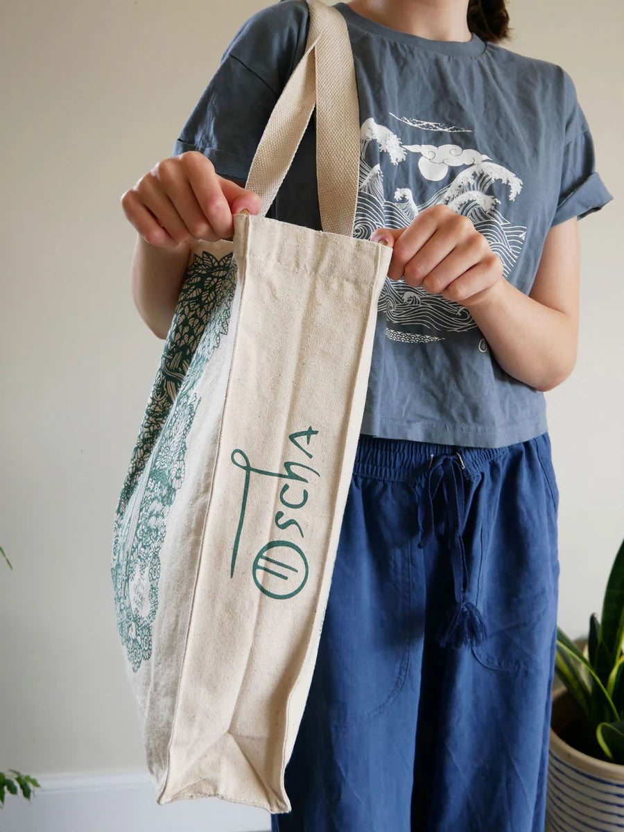 Shire Large Eco Tote Bag by Oscha Little Zen One