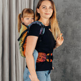 Symphony Rainbow Dark LennyPreschool Carrier by LennyLamb