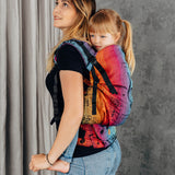 Symphony Rainbow Dark LennyPreschool Carrier by LennyLamb