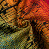 Symphony Rainbow Dark Woven Wrap by LennyLamb