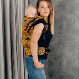 Under The Leaves Golden Autumn LennyPreschool Carrier by LennyLamb