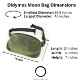 Moon Bag Graphite by Didymos