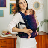 Wild Wine Bouquet LennyLight Baby Carrier by LennyLamb