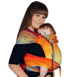 Rainbow Lotus Toddler Wrap-Tai by Lennylamb